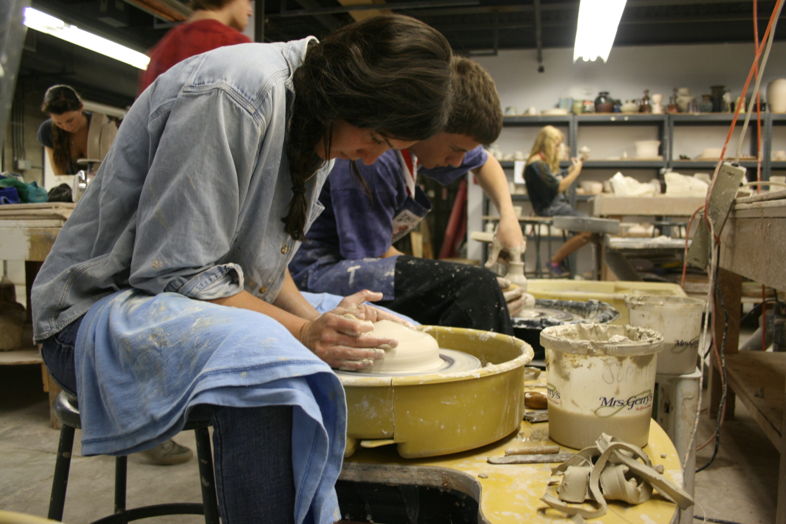 Wheel Throwing for Teens I - Kimball Art Center