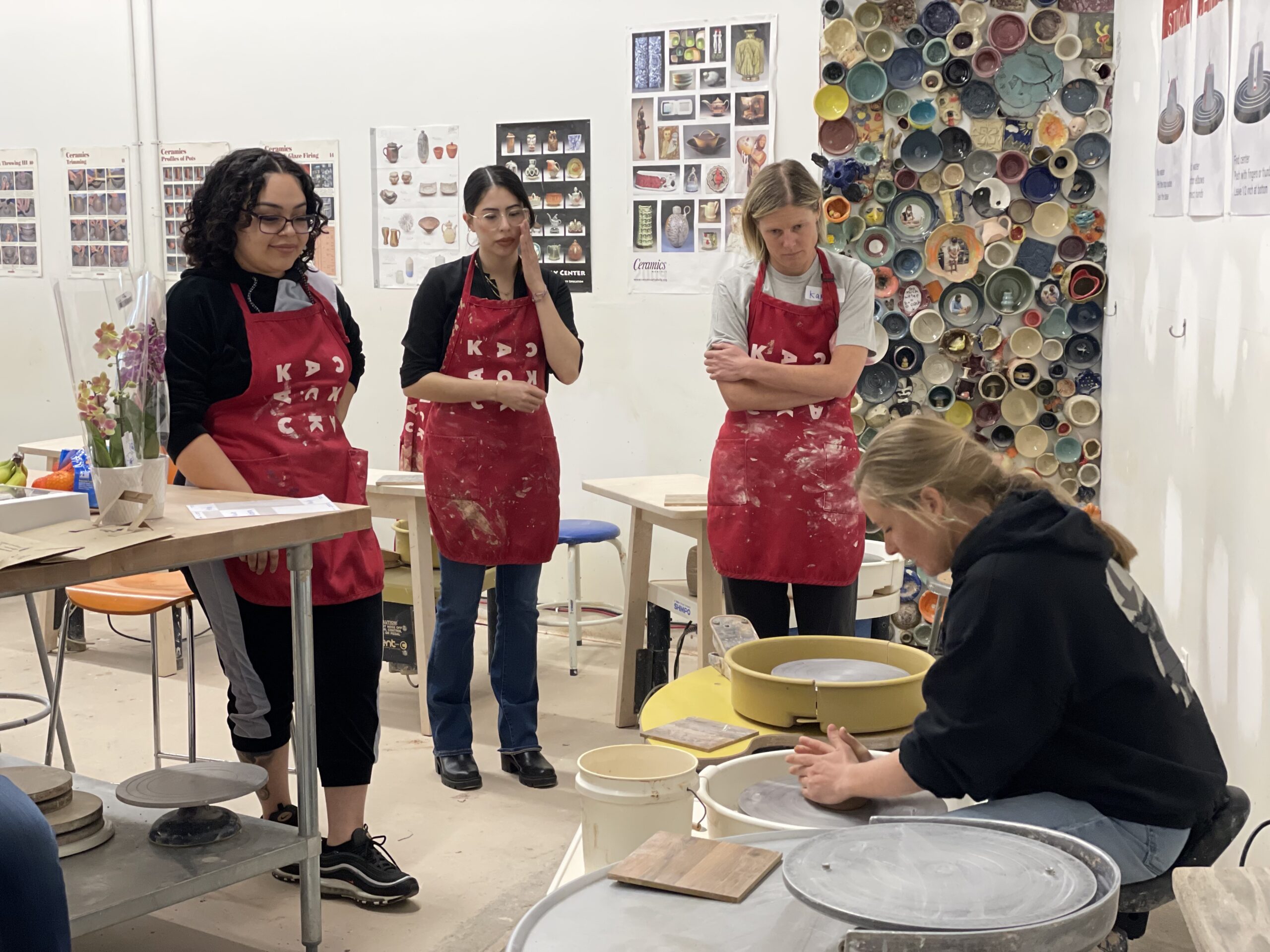 Evening Intermediate Wheel Throwing Summer Session - Kimball Art Center